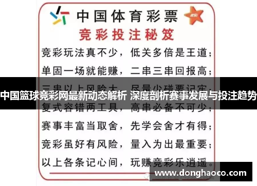 中国篮球竞彩网最新动态解析 深度剖析赛事发展与投注趋势